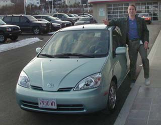 Graham and his Prius